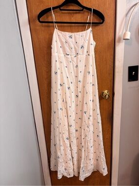 h&m sheer maxi dress H&M Kaleidoscope Sheer Dress MAXI SIZE (10), (M)